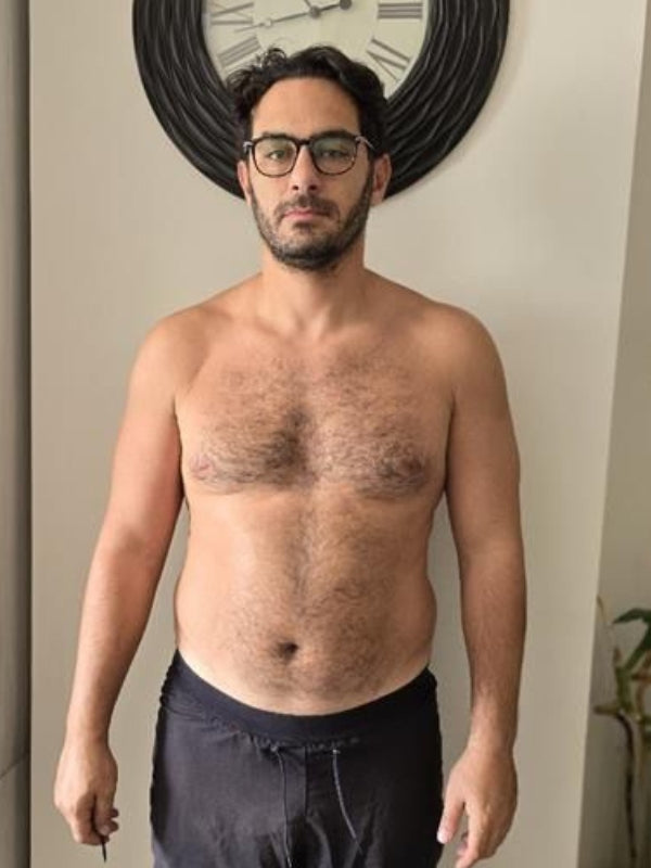 Alaa El Sheikh before transformation