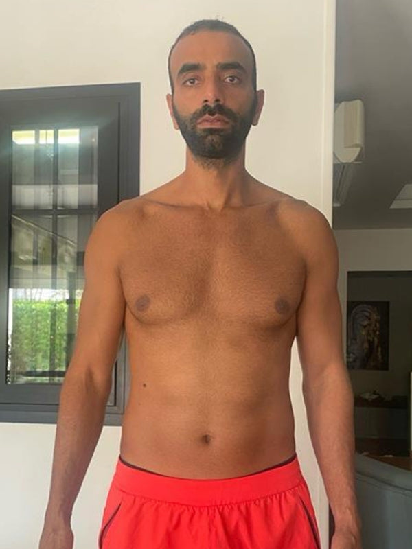 Mohamed Tomoum before transformation