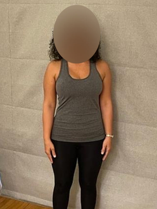 Rania El Masry before transformation