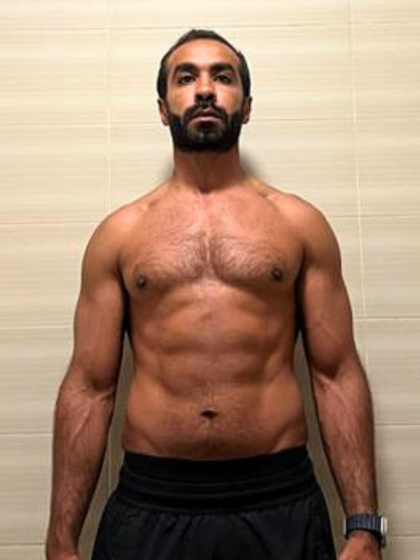 Hossam Samir after transformation