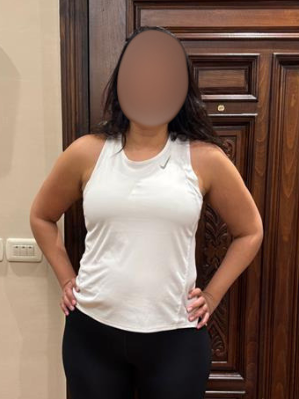 Eman Youssef before transformation